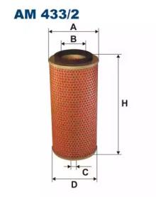 Filtron AM433/2 Air filter Filtron AM433/2 Air filter