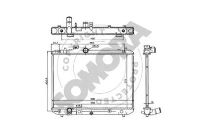 Somora 301540 Радіатор Somora 301540 Радіатор
