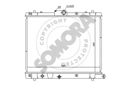 Somora 301740A Радіатор Somora 301740A Радіатор