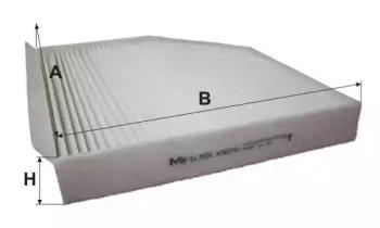 MFilter K 9070 Фільтр салона MFilter K 9070 Фільтр салона