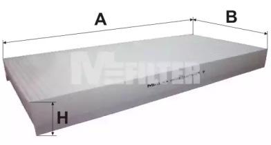 MFilter K 9092 Фільтр салона MFilter K 9092 Фільтр салона