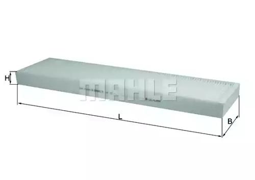 Mahle Original LA 25 Фільтр салона Mahle Original LA 25 Фільтр салона