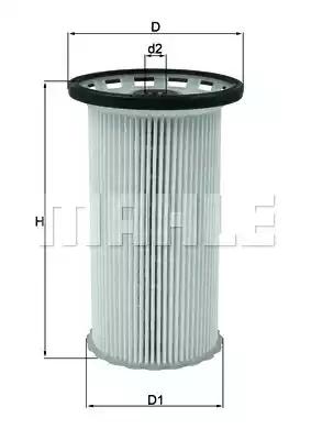 Mahle Original KX386 Фільтр паливний Mahle Original KX386 Фільтр паливний