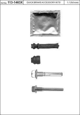 Quick Brake 113-1463X Repair kit disc brake