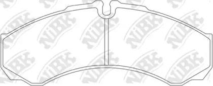 NIBK PN0177 Колодки гальмівні
