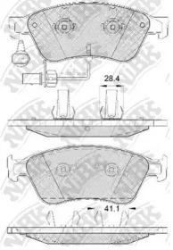 NIBK PN0351W Brake pads NIBK PN0351W Brake pads