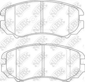 NIBK PN0377 Колодки гальмівні NIBK PN0377 Колодки гальмівні