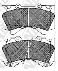 NIBK PN1541 Brake pads NIBK PN1541 Brake pads