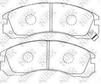 NIBK PN3233 Колодки тормозные NIBK PN3233 Колодки тормозные