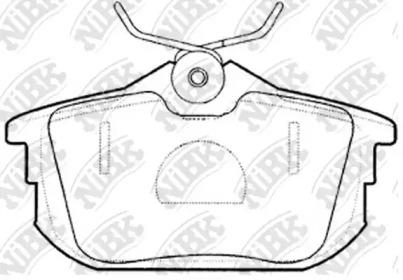 NIBK PN3593 Brake pads NIBK PN3593 Brake pads