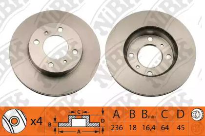 NIBK RN1103 Brake disc NIBK RN1103 Brake disc