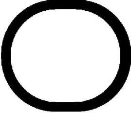 Glaser X51285-01 Прокладка колектора випускного Glaser X51285-01 Прокладка колектора випускного