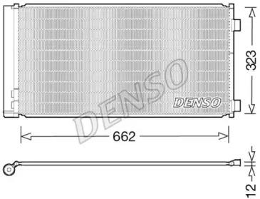 Denso DCN05103 Конденсер Denso DCN05103 Конденсер