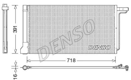 Denso DCN10028 Конденсер Denso DCN10028 Конденсер