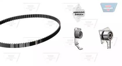Optibelt KT 1040 W1 Комплект ременя ГРМ з водяним насосом і роликами Optibelt KT 1040 W1 Комплект ременя ГРМ з водяним насосом і роликами