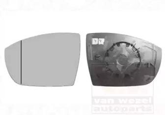 Van Wezel 1869837 Outer mirror glass
