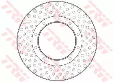 TRW DF5010S Brake disc TRW DF5010S Brake disc
