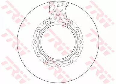 TRW DF5026S Brake disc TRW DF5026S Brake disc
