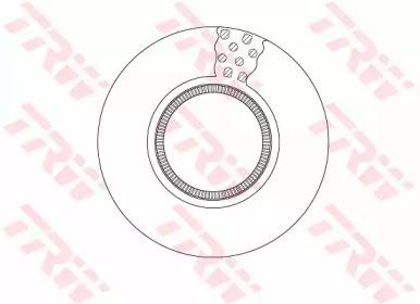 TRW DF5088S Brake disc TRW DF5088S Brake disc