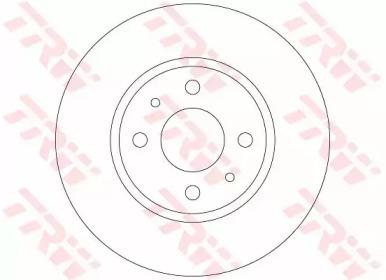 TRW DF6231 Brake disc TRW DF6231 Brake disc