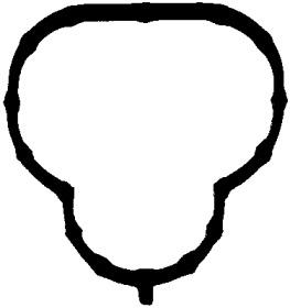 Elring 215.140 Прокладка впускного колектора Elring 215.140 Прокладка впускного колектора