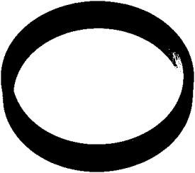 Elring 232.910 Gasket graphite Elring 232.910 Gasket graphite