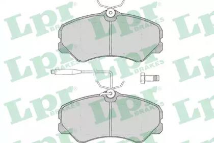 LPR 05P011 Колодки гальмівні