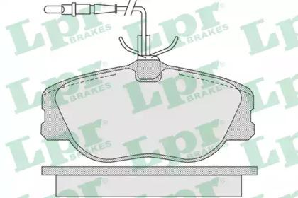 LPR 05P1104 Brake pads LPR 05P1104 Brake pads