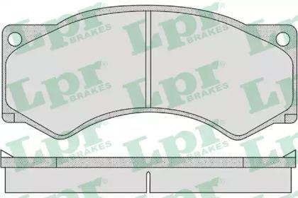 LPR 05P1142 Brake pads LPR 05P1142 Brake pads