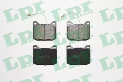 LPR 05P118 Колодки тормозные LPR 05P118 Колодки тормозные