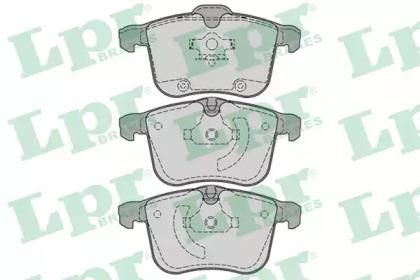 LPR 05P1244 Колодки гальмівні LPR 05P1244 Колодки гальмівні