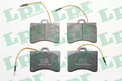 LPR 05P132 Brake pads