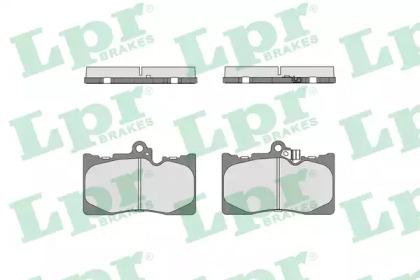 LPR 05P1331 Brake pads