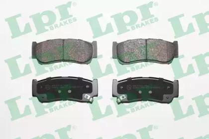 LPR 05P1417 Brake pads