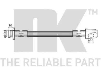 NK 853020 Hose assy brake NK 853020 Hose assy brake