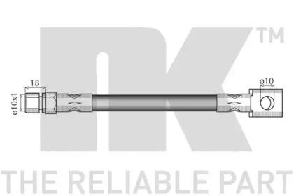 NK 853617 Hose assy brake NK 853617 Hose assy brake