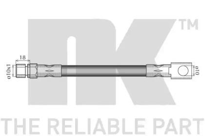 NK 853654 Hose assy brake