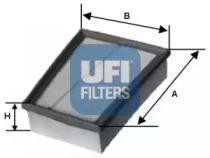UFI 30.417.00 Air filter UFI 30.417.00 Air filter