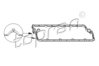 Topran 112 906 Прокладка кришки клапанів