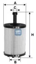 UFI 25.023.00 Oil filter UFI 25.023.00 Oil filter