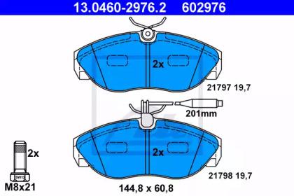 Ate 13.0460-2976.2 Brake pads Ate 13.0460-2976.2 Brake pads