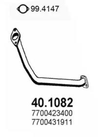 Asso 40.1082 Exhaust pipe Asso 40.1082 Exhaust pipe