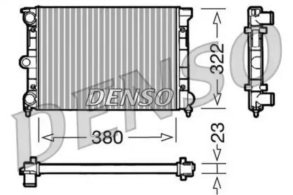 Denso DRM32032 Радіатор охолодження двигуна Denso DRM32032 Радіатор охолодження двигуна