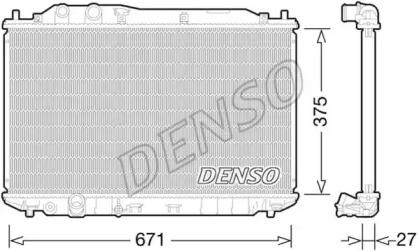 Denso DRM40029 Радіатор Denso DRM40029 Радіатор