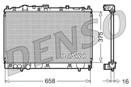 Denso DRM45004 Радіатор Denso DRM45004 Радіатор