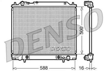 Denso DRM45013 Радіатор охолодження двигуна Denso DRM45013 Радіатор охолодження двигуна