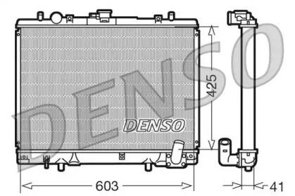Denso DRM45019 Радіатор охолодження двигуна Denso DRM45019 Радіатор охолодження двигуна
