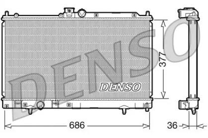Denso DRM45022 Радіатор Denso DRM45022 Радіатор