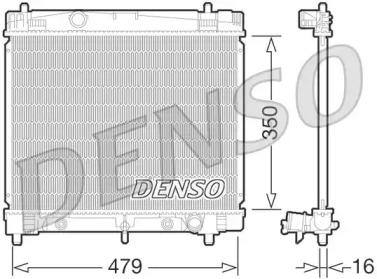 Denso DRM50070 Радіатор