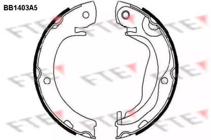FTE BB1403A5 Колодки гальмівні FTE BB1403A5 Колодки гальмівні